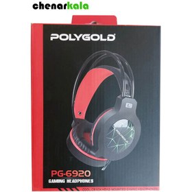 تصویر هدفن گیمینگ PolyGold PG-6920 