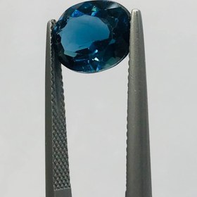 تصویر نگین توپاز لندن اصل سایز 9*11 تراش اوال 