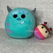 تصویر عروسک سالیوان سایز ۲۵ سانتیمتر با بچه بالشتی 