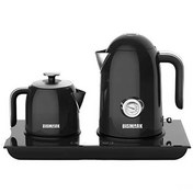 تصویر چای ساز بیسمارک مدل BM2286 ظرفیت ۱.۷ لیتر و ۱ لیتر + گارانتی 24 ماهه کارت طلایی تعویض چای ساز برقی بیسمارک BM2286 با طراحی مدرن و عملکرد قدرتمند برای لذت یک چای داغ در هر زمان