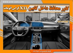 تصویر محافظ مانیتور و کنسول ام وی ام X33 کراس خودترمیم 