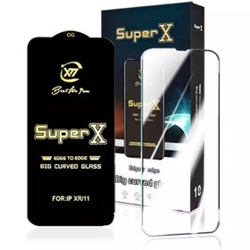 تصویر گلس گوشی اپل 6-7-8 مدل سوپر ایکس super x