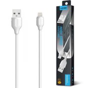 تصویر کابل 2 متری Lightning الدینیو LS372 LDNIO LS372 USB To Lightning High Speed 2m Cable