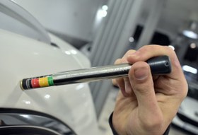 تصویر تستر قلم مگنت فلزی نوک ساچمه ای 