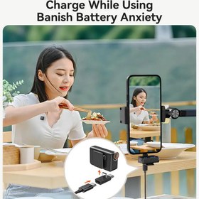 تصویر میکروفن یقهای بیسیم مدل M15 Mini با کیفیت صدای حرفهای