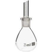 تصویر پیکنومتر آزمایشگاه مدل P25 ظرفیت 25 میلی لیتر 