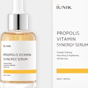 تصویر سرم روشن کننده پروپولیس ویتامین سی آیونیک iUNIK Propolis Vitamin Synergy Serum