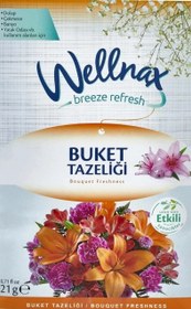 تصویر خوشبو کننده کمد لباس و کشو با رایحه دسته گلهای تازه ولناکس Wellnax® Buket Tazeliği Dolap Ve Çekmece Kokusu, 21gr