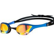 تصویر عینک شنا آرنا مدل Cobra Ultra با لنز آینه‌ای 