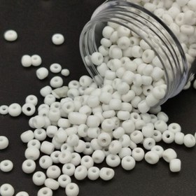 تصویر منجوق رنگ سفید کد A509 