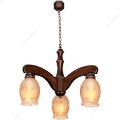 تصویر لوستر افسون 3 شعله کد 224 