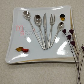 تصویر سرویس قاشق و چنگال یونیک ۱۳۲ پارچه مناسب ۳۰ نفر 