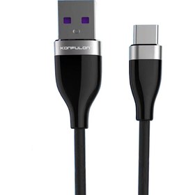 تصویر کابل شارژ تایپ‌سی کانفلون مدل S84 Konfulon S84 USB to USB-C Charger Cable