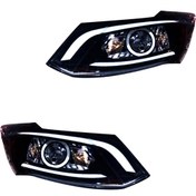 تصویر چراغ جلو اسپرت کوییک کروز مدل باکستر سفید بدون موتور دو عددی 