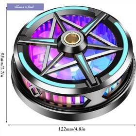 تصویر خنک کننده گوشی موبایل مدل Magentic 