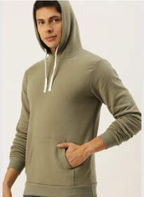 تصویر هودی با جیب جلو برند campus sutra Front Pocket Hoodie