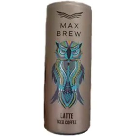 تصویر نوشیدنی انرژی زا مکس بریو Max Brew مدل Latte لته 500 میل 