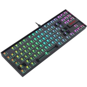 تصویر کیت صفحه کلید مکانیکال 80 درصد ردراگون مدل BBK552 Redragon BBK552 80% Custom Gaming Mechanical Keyboard Kit