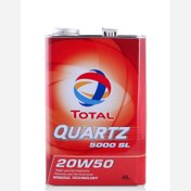 تصویر روغن موتور توتال (وارداتی)20w50 