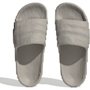 تصویر دمپایی adidas اورجینال زنانه آدیداس HQ4670-K Hq4670-k Adılette 22 Women's Slippers Gray 