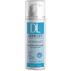 تصویر فوم شستشوی صورت درمالیفت هیدرالیفت پوست خشک و خیلی خشک 150 میل Dermalift Hydralift Facial Foam for Dry and Very Dry Skin 150ml