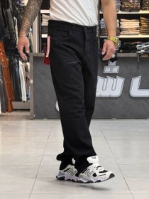 تصویر شلوار بگ مشکی کد 10034 - 36 