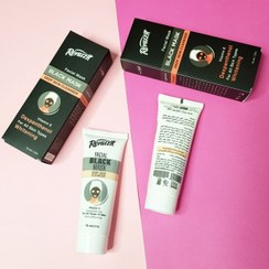تصویر ماسک صورت رینوزیت مدل Black Carbon Active حجم ۷۵ میلی لیتر پاکسازی و لایه بردار 