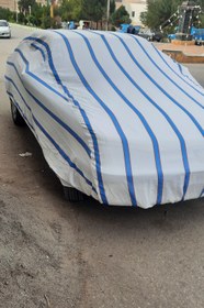 تصویر چادر ماشین سواری نخی پشت خزدار - XL: پژو ۴۰۵ - پژو پارس - سمند - دنا - رانا - L90 