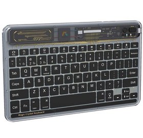 تصویر کیبورد بی سیم کوتتسی مدل Stylish 84008 ا Coteetci Stylish 84008 Wireless Keyboard Coteetci Stylish 84008 Wireless Keyboard