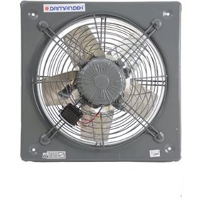 تصویر هواکش صنعتی دمنده پروانه استیل سایز 40 مدل VIS-40D4S Damande Industrial Axial Flow Fans with steel propeller