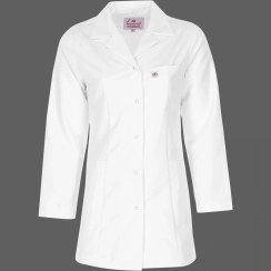 تصویر روپوش سفید زنانه مونوتیپ مدل یقه مونو طول متوسط (Monotip D 127) 