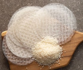 تصویر ورق برنج (رایس پیپر) آیشین ISHIN RICE PAPER (22CM) 250GM