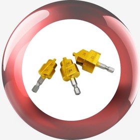 تصویر ست مته کاجی لوله pvc 