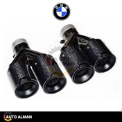 تصویر سراگزوز دو لول کربن داخل مشکی BMW 