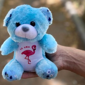 تصویر عروسک خرس te amo 