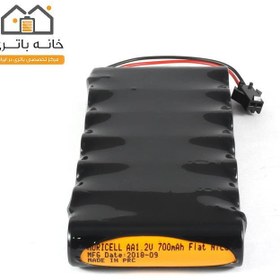 تصویر باتری شارژی اسباب بازی 7.2 ولت-> 1100 <- میلی امپر SM plug | باتری ماشین کنترلی 