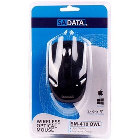 تصویر ماوس بی‌سیم سادیتا مدل SM-410 OWL Sadata SM-410 OWL Wireless Optical Mouse