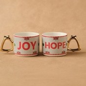 تصویر ماگ ست لیوان سال نو JINGLE BELLS برای 2 نفر 300 میلی لیتر Karaca 