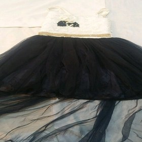 تصویر لباس تور بچه گانه مناسب دختر بچه 3 تا 4 ساله رنگ و طرح طبق تصاویر از جنس باکیفیت و خارجی 
