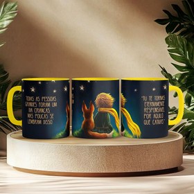 تصویر ماگ طرح شازده کوچولو کد 030 