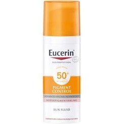 تصویر ضد آفتاب فلوئیدی و ضد لک PIGMENT CONTROL اوسرین +SPF50 EUCERIN PIGMENT CONTROL SUN FLUDE SPF50+ 50 ML