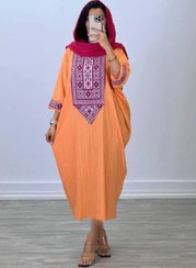 تصویر کفتان روی سینه کتیبه سنتی قد ۱۲۲ با پارچه نیوکراش لطیف 