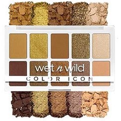 تصویر پالت سایه چشم ۱۰ رنگ کالر آیکون Call Me Sunshine وت ان وایلد/ Wet n Wild Color Icon 10Pan Palette Eyeshadow Call Me Sunshine 1114075E 