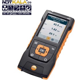 تصویر بادسنج و کیفیت سنج هوا تستو TESTO 440DP TESTO 440 Air velocity and IAQ measuring instrument