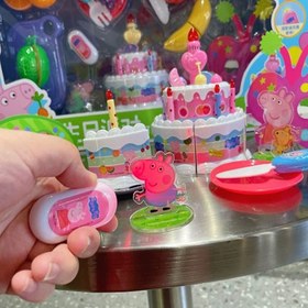 تصویر ست کیک تولد پپاپیگ 