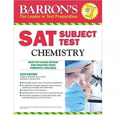 خرید و قیمت کتاب Barron’s SAT Subject Test Chemistry 12th Edition | ترب