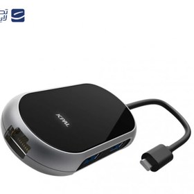 تصویر هاب USB-C جی سی پال 4 پورت مدل Onyx USB-C 4-Port Hub JCP6252 JCPAL Onyx USB-C 4-Port Hub JCP6252