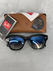 تصویر عینک آفتابی ریبن مدل RB2186 - فریم مشکی عدسی هایلایت، فریم هاوانا عدسی قهوه ای Ray ban RB2186