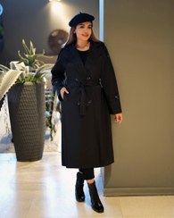 تصویر مانتو زنانه کتان زارا مدل بلند پاییزه r400