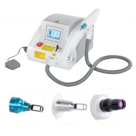 تصویر لیزر کیوسوئیچ پاک کننده تاتو مدل J-200 طرح آلما کره q switched laser tattoo removal machine